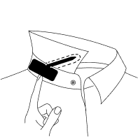 INSERT STAYS IN COLLARS