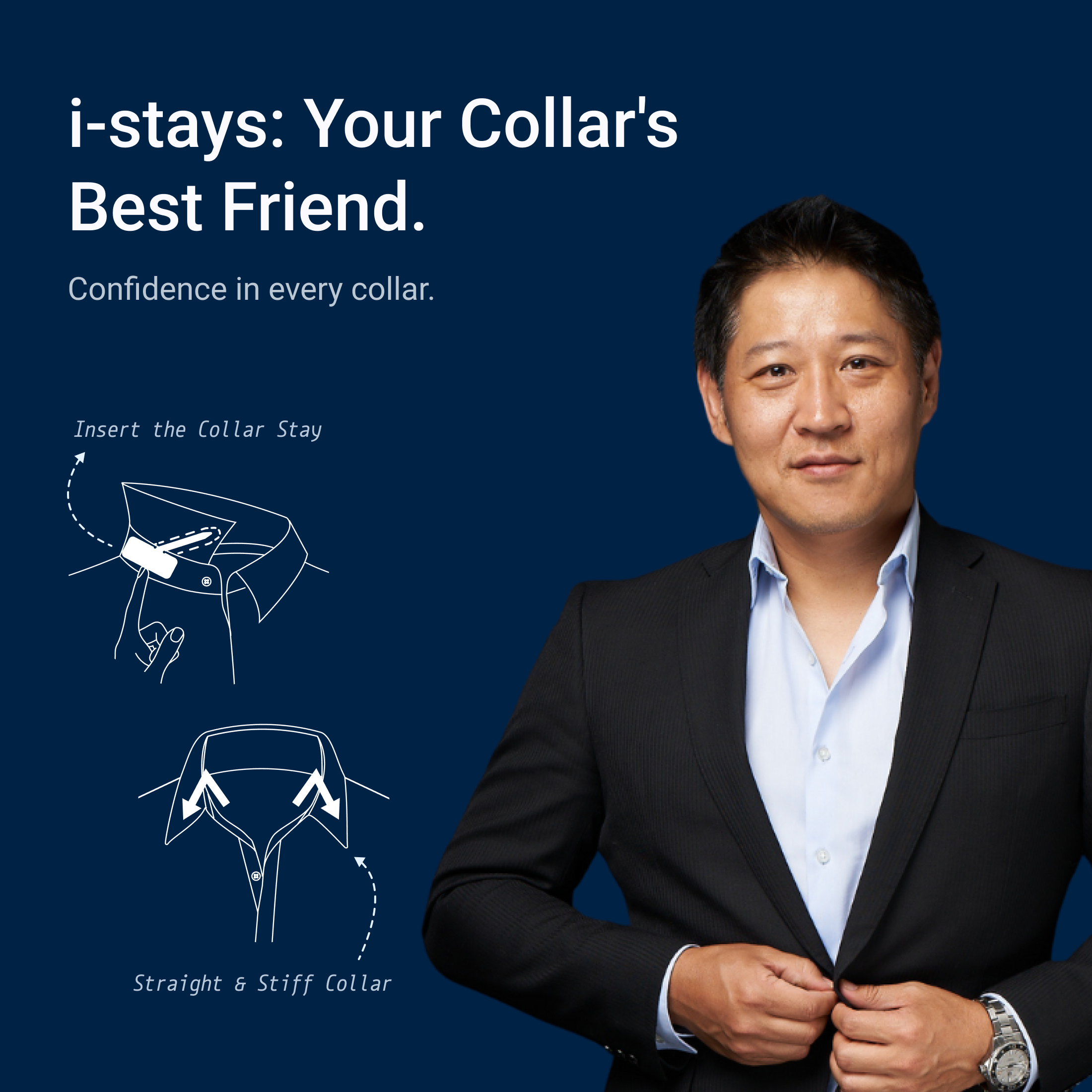 Collar's best friend | i-stays collar stays