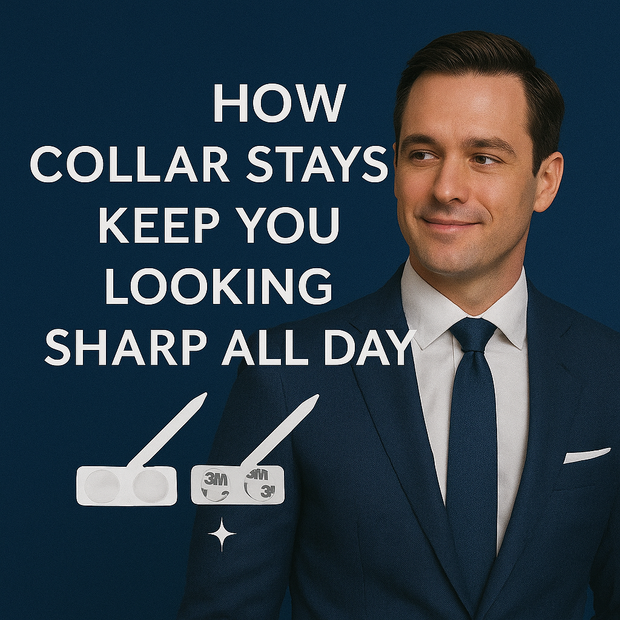 How Collar Stays Keep You Looking Sharp and Confident All Day