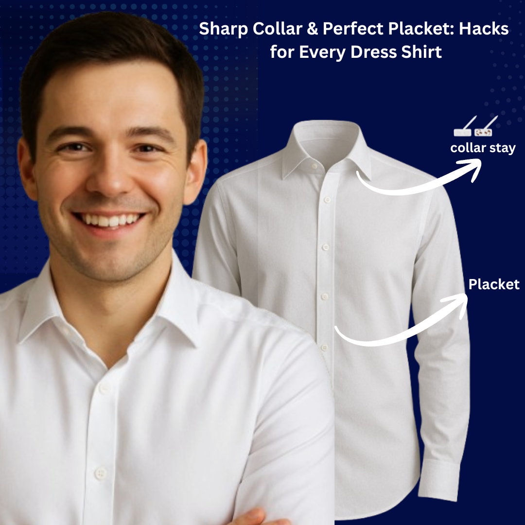 Sharp Collar & Perfect Placket: Hacks for Every Dress Shirt