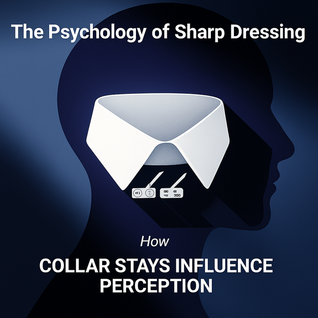 The Psychology of Sharp Dressing: How Collar Stays Influence Perception