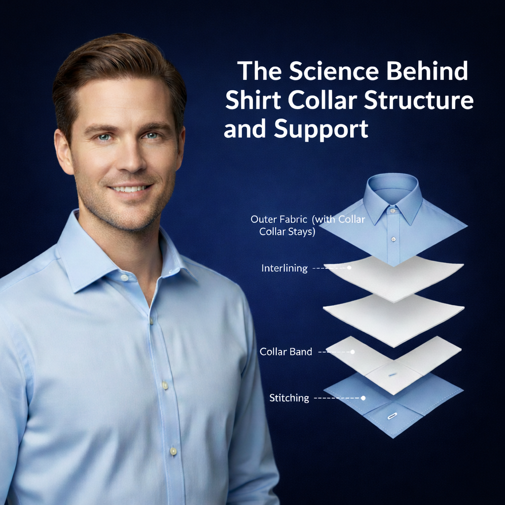 The Science Behind Shirt Collar Structure and Support, Construction