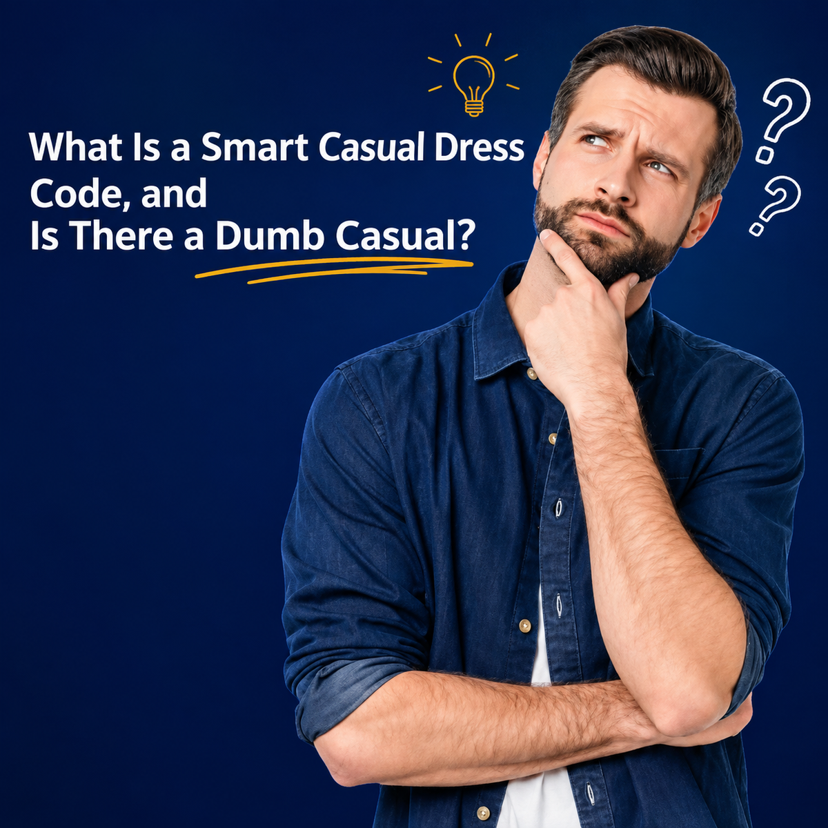What Is a Smart Casual Dress Code, and Is There a Dumb Casual?