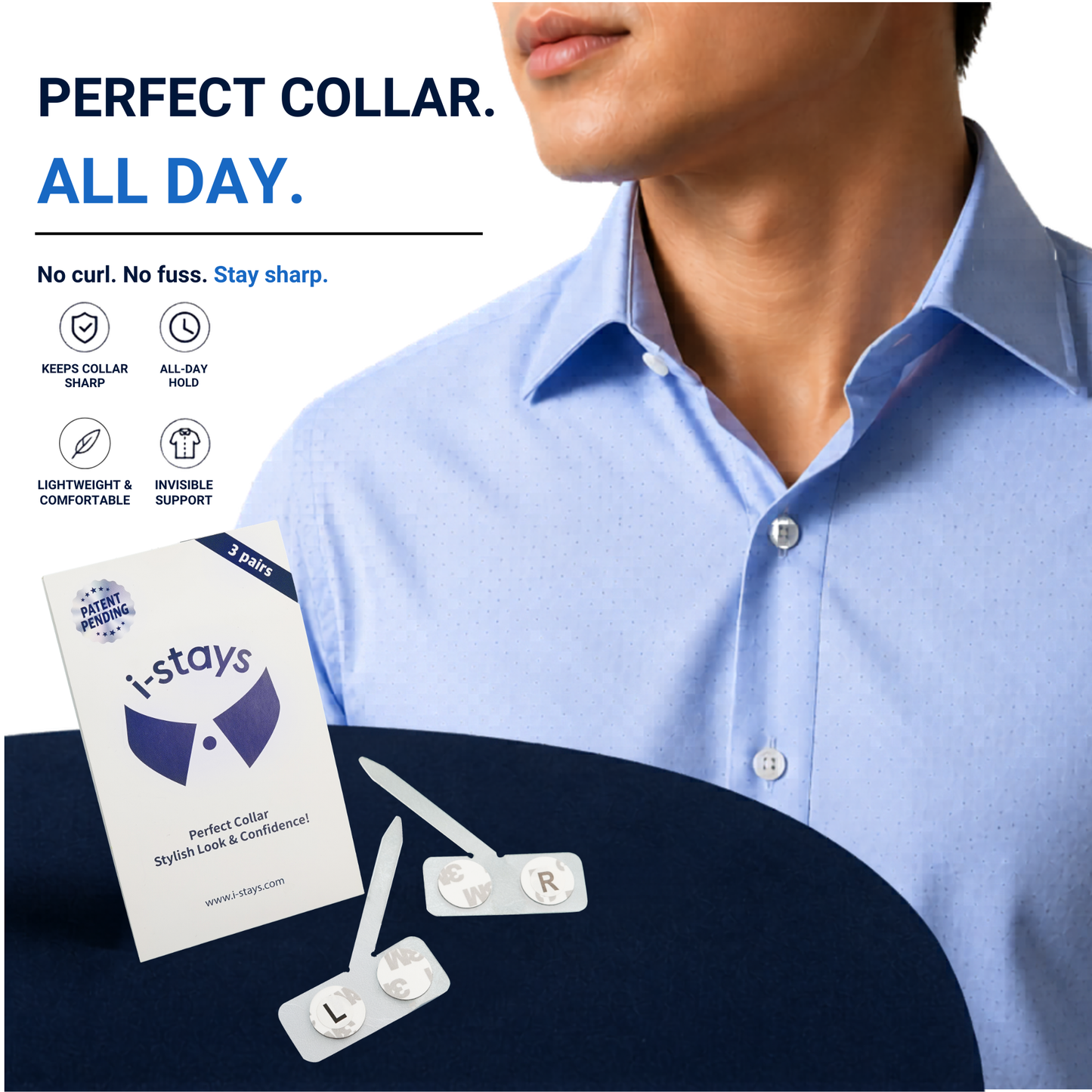 Premium Collar Stays for Shirt Collars – Buy Now Premium Collar Stays for Shirt Collars – Buy Now
