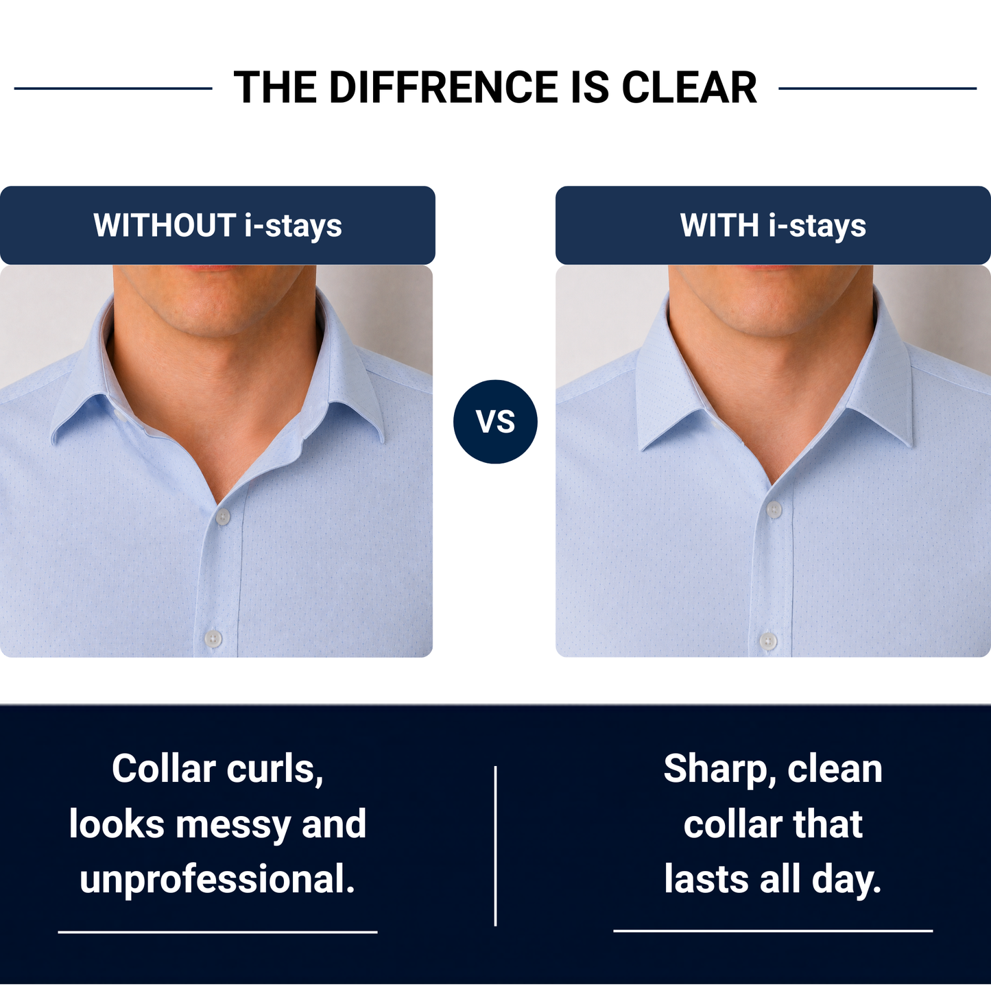 i-stays Collar Stays | 3 Pairs